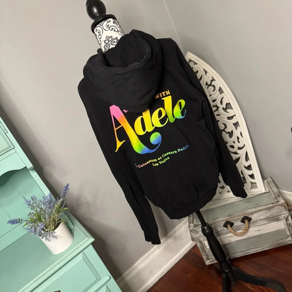 Weekends With Adele Official Merch Hoodie Caesar's Palace Las Vegas LGBTQ Pride - Picture 6 of 13